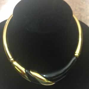 Black and gold Necklace